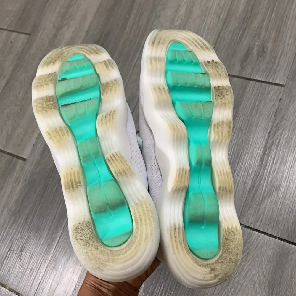 Skechers GO WALK Massage‎ Fit Slip-ins Grey & Green size 11